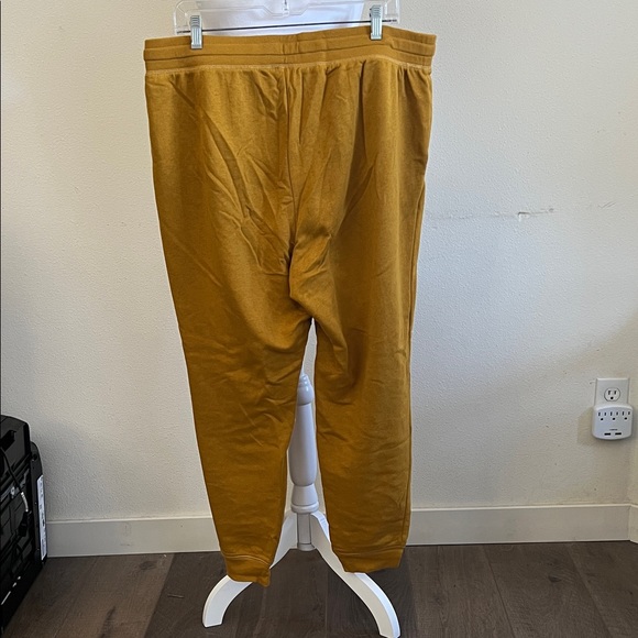 Old Navy Women's Mustard Joggers - Picture 3 of 5
